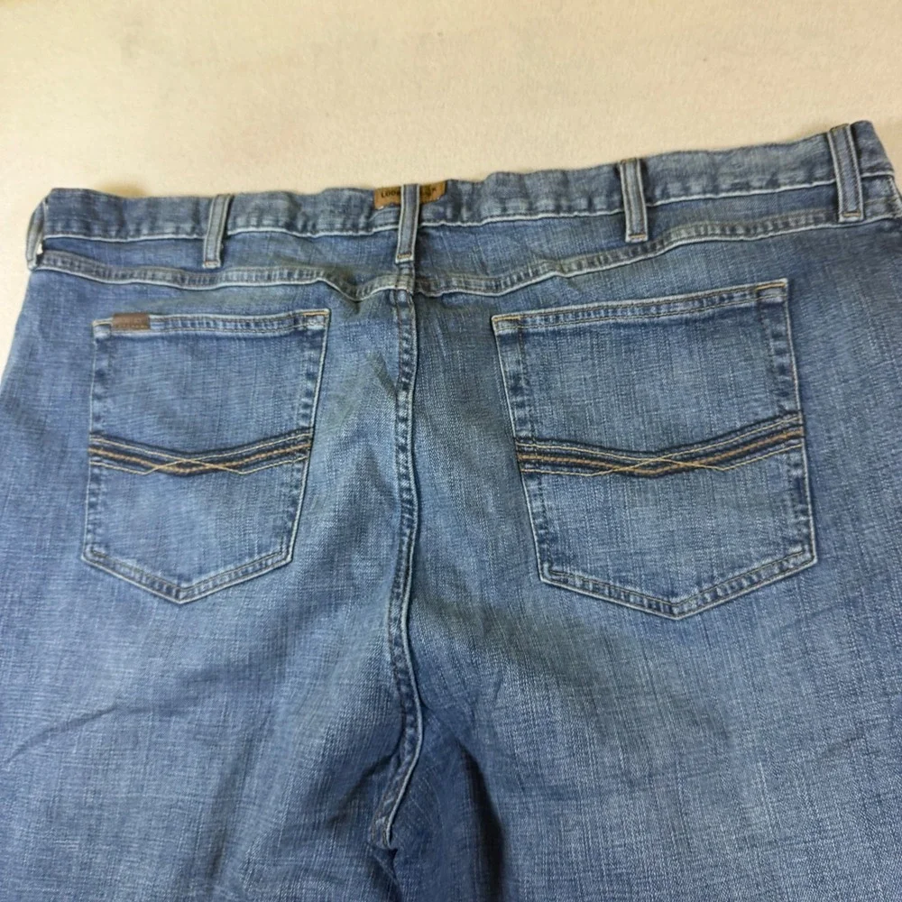 Ariat M4 Legacy Relaxed Straight Leg Jeans Mens 44x32 Medium Wash Blue Denim